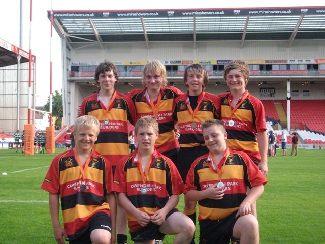 U15’s runners up in JP Morgan 7’s at Kingsholm