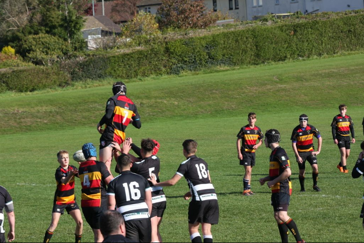 Cinderford u15’s battle the elements