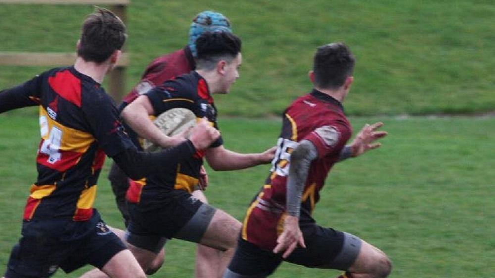 Cinderford Under 16’s battle hard