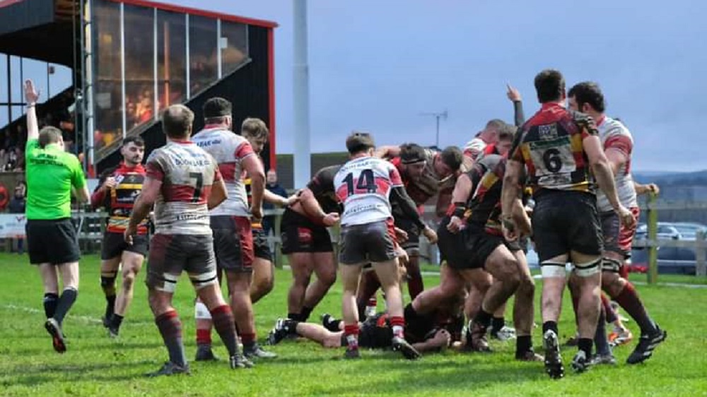 Taylor joins 100 club as Cinderford crush Camborne